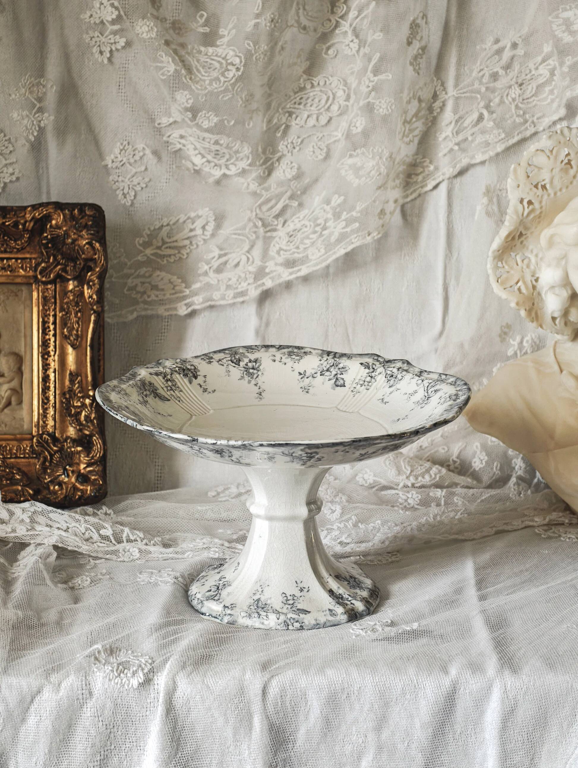 Compotier en semi-porcelaine Ridgways
