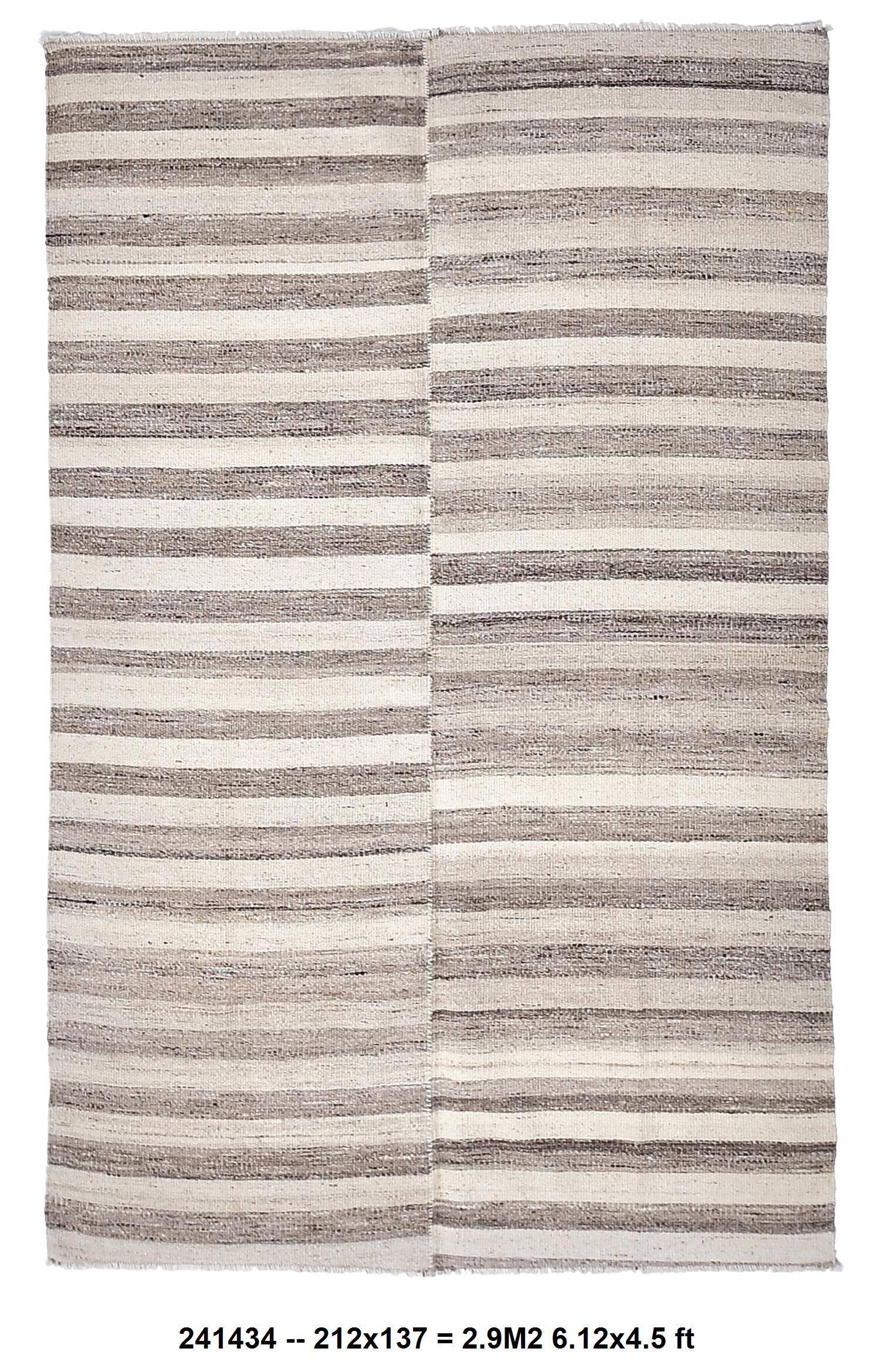 small kilim rug, vintage wool kilim carpet 137x212 cm , hand made carpet.