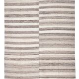 small kilim rug, vintage wool kilim carpet 137x212 cm , hand made carpet.