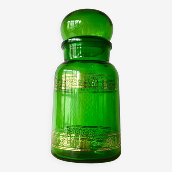 Green apothecary pot Made in Belgium