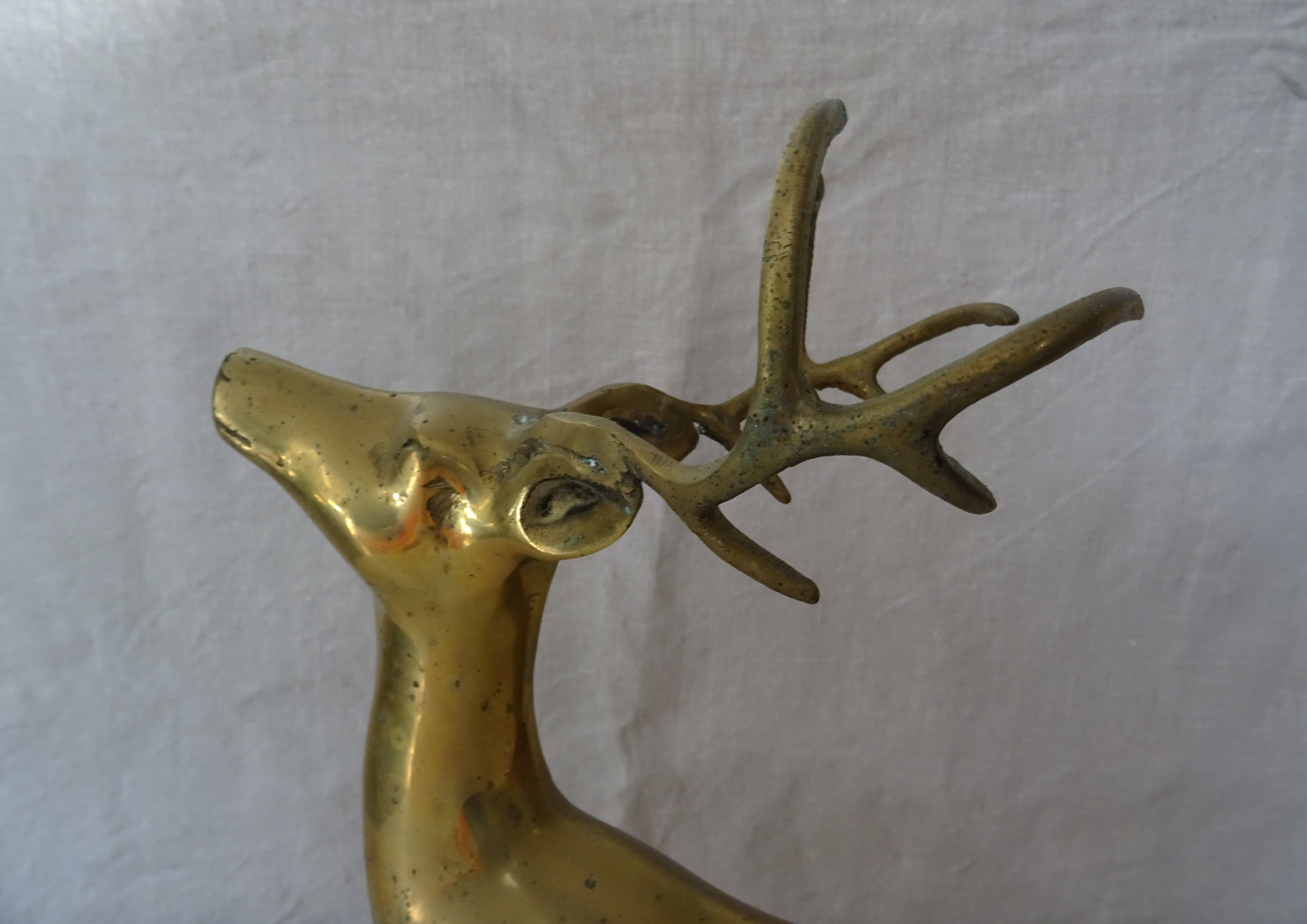 Animal brass royal deer