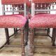 Series of 6 reupholstered Renaissance style chairs