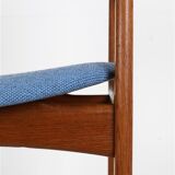 Newly upholstered O.D. Møbler / Erik Buck “Type 50” armchair / teak / mid-century / Danish modern design / Erik Buch