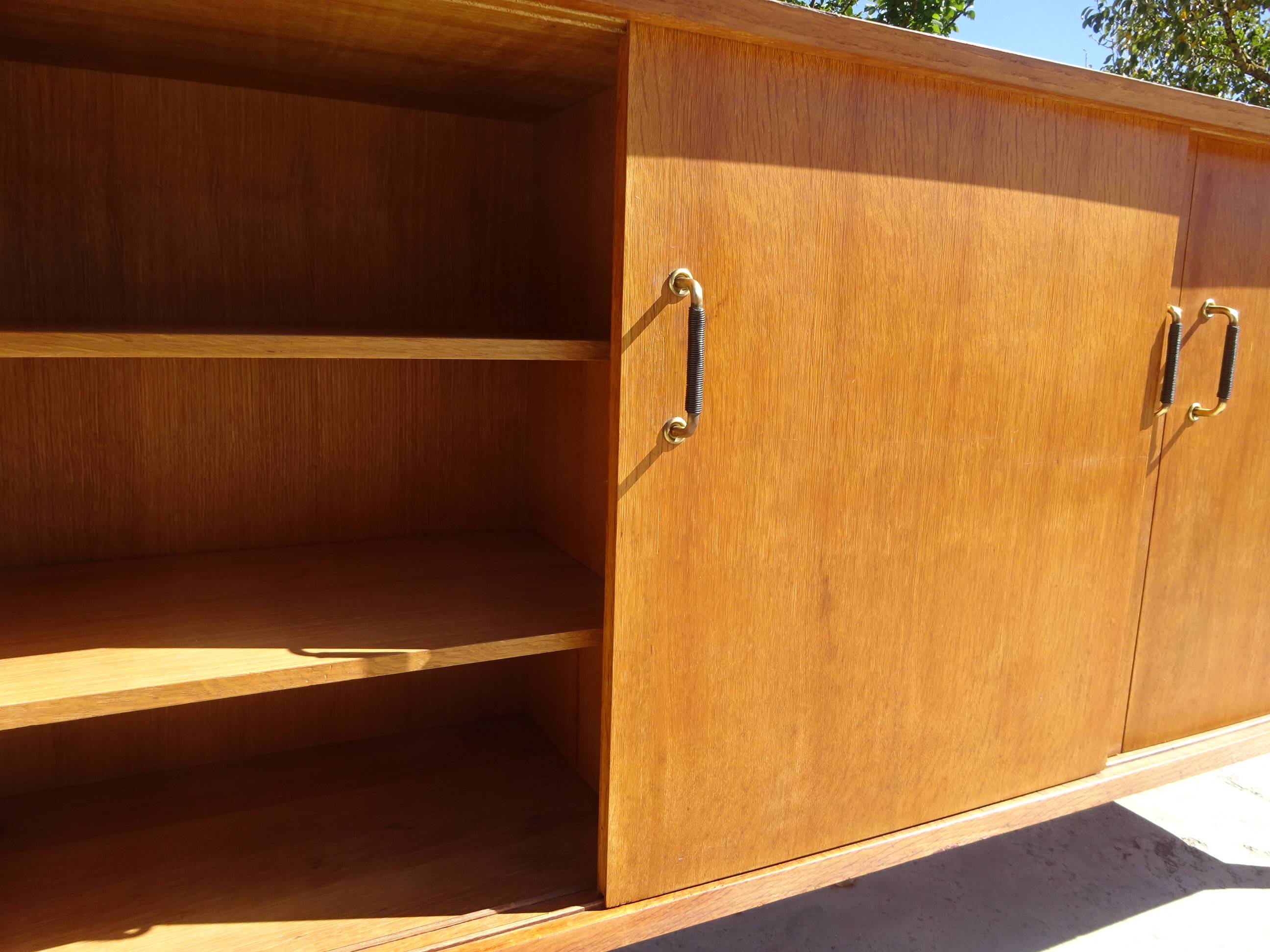 Enfilade vintage aux pieds compas par SAM