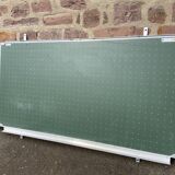 School painting triptych vintage restaurant bar