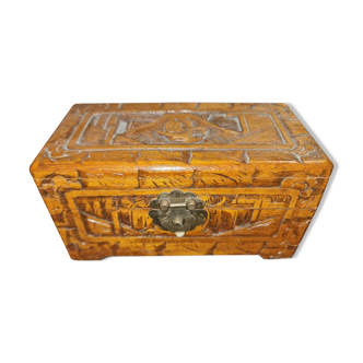 Ancien boîte en bois