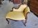 LOUIS XV CAUSEUSE 1 PLACE IN WALNUT ROCOCO