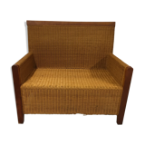 Banquette en osier