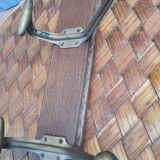 Wall coat rack with 5 hooks