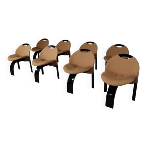 Ensemble de huit chaises - saporiti