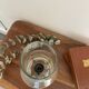 Vintage golden lamp
