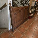 Ancienne tête de lit en chêne