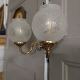 Brass wall sconce 70 years