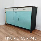 Buffet en enfilade vintage en formica