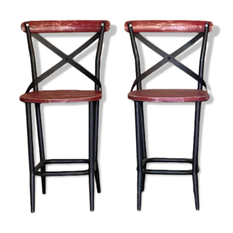 Pair of bar chairs