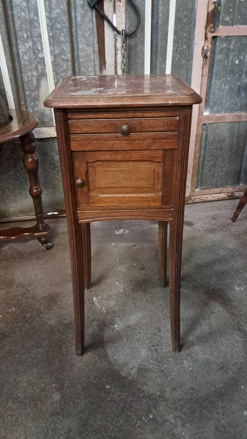 Art nouveau bedside table