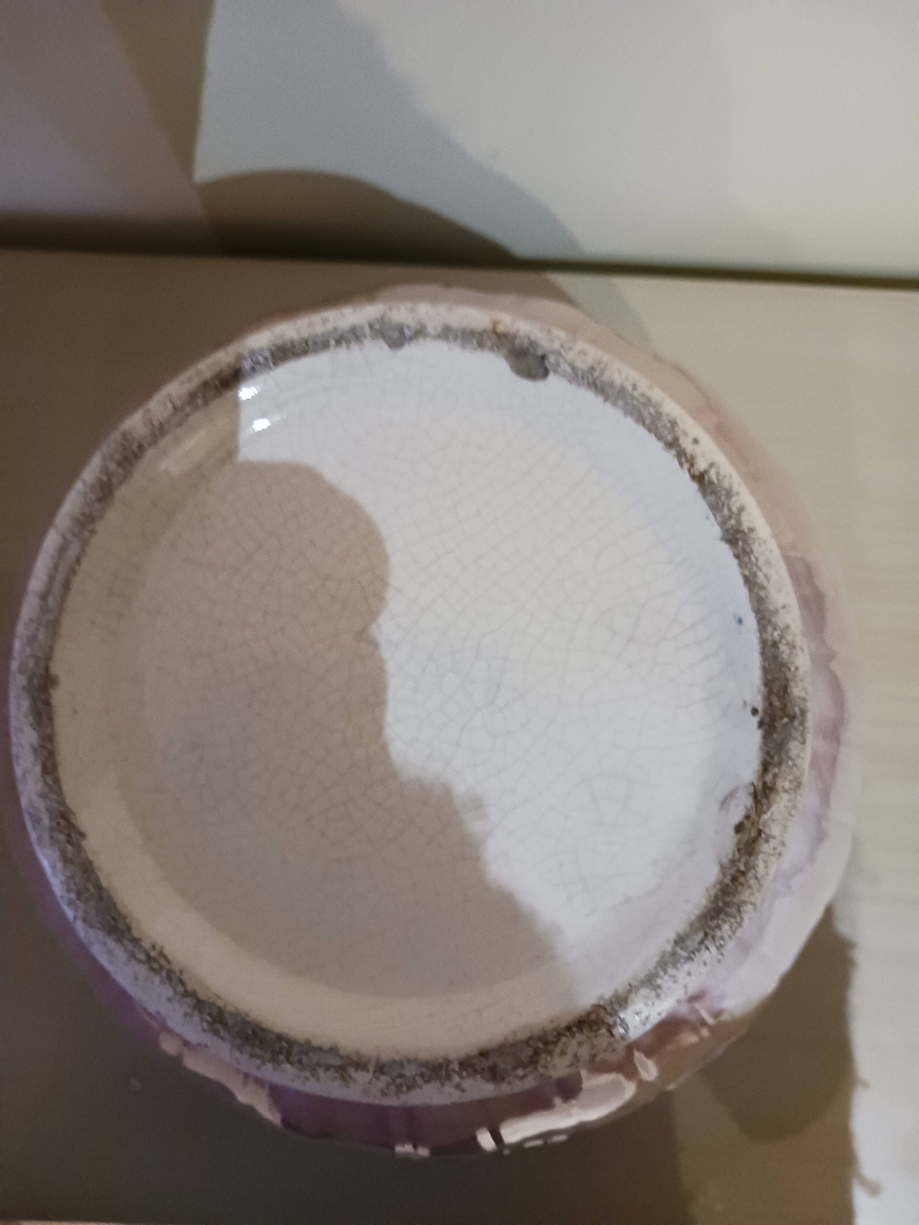 Slip pot cover, 1950s.