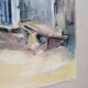 Tableau aquarelle ruelle