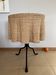 Ghost Trompe l’œil Table" side table in wicker – France, 1970s