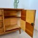 Old oak sideboard from the 1950s, vintage reconstruction period
