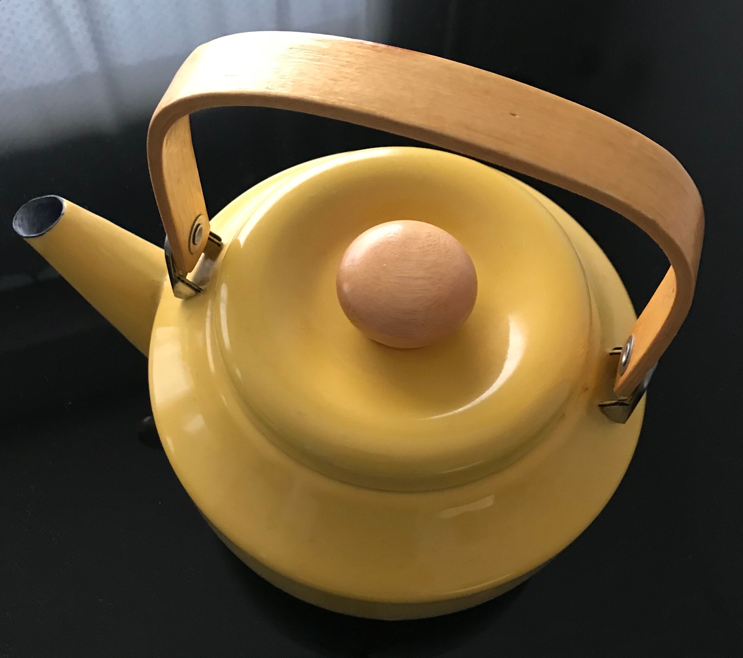 Enamelled kettle