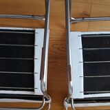 4 chairs luge stackable 60s