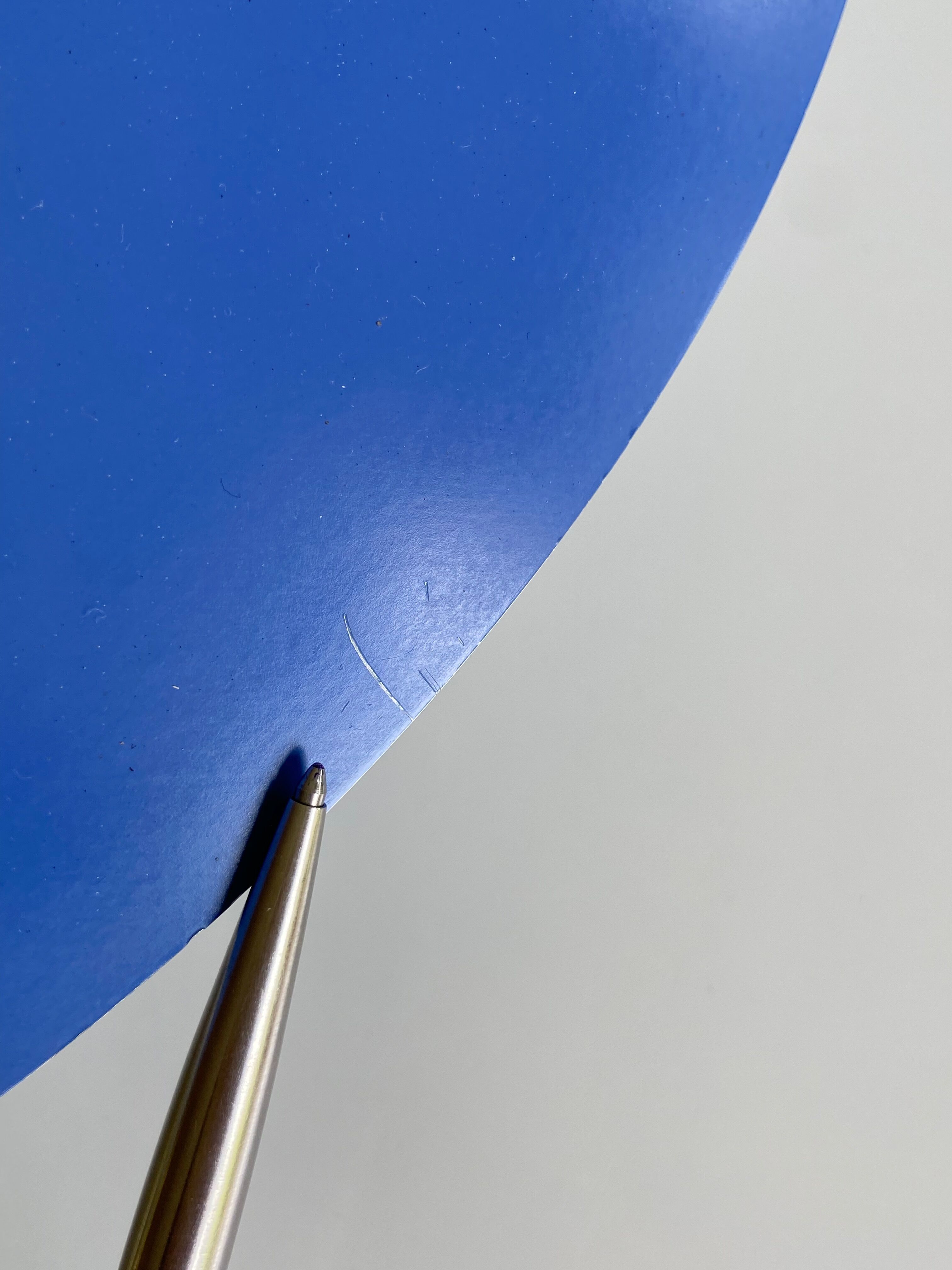 Ph 4/3 blue pendant lamp by Poul Henningsen for Louis Poulsen, Denmark