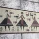 Swedish flat weave rug 1950
