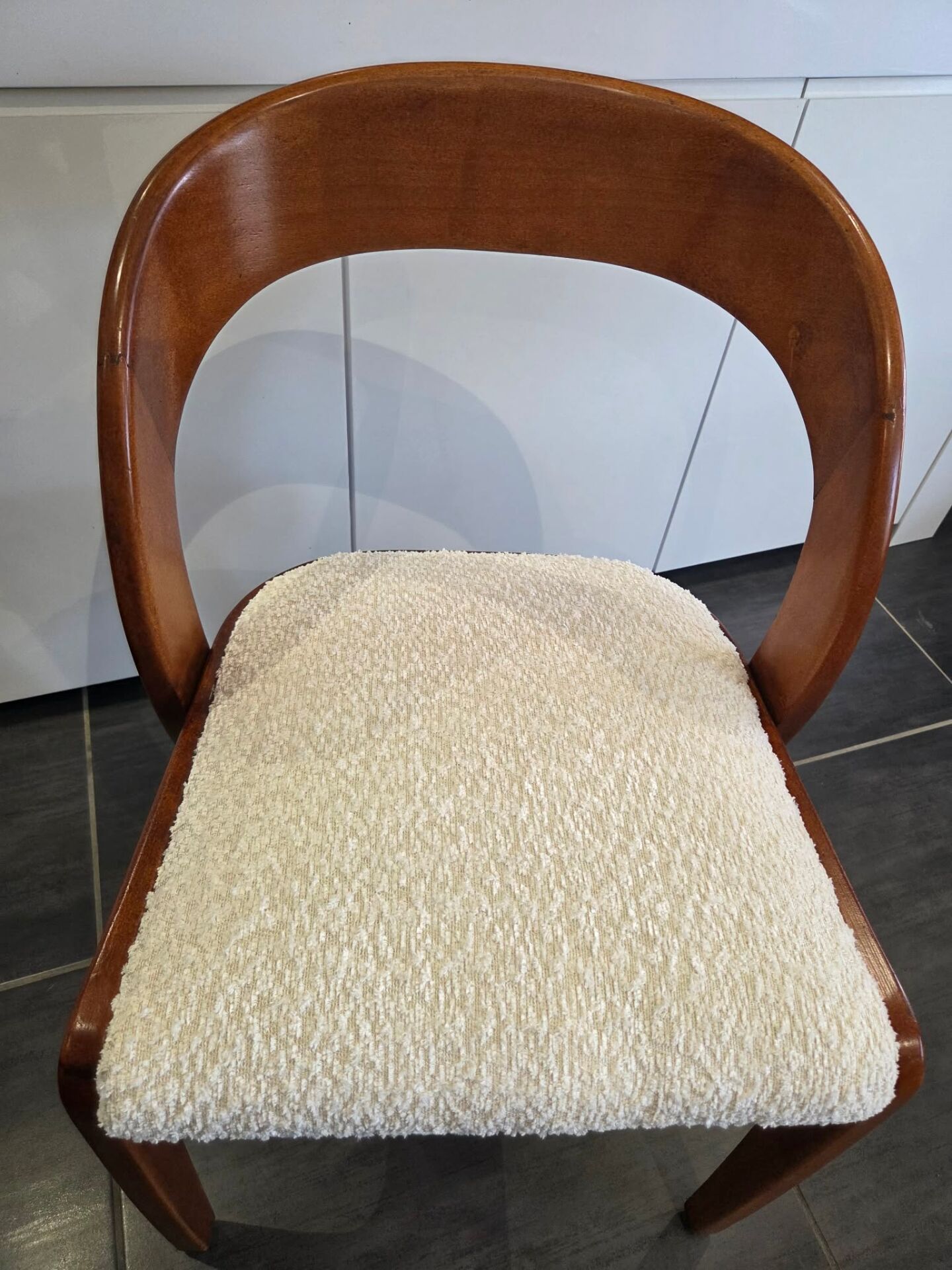 Set of 8 vintage Baumann Gondole chairs, 1960s.