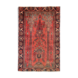 Vintage Red Wool Persian Area Rug- 110x170cm