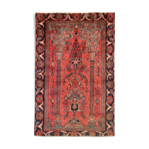 Tapis en laine rouge persan- 110x170cm