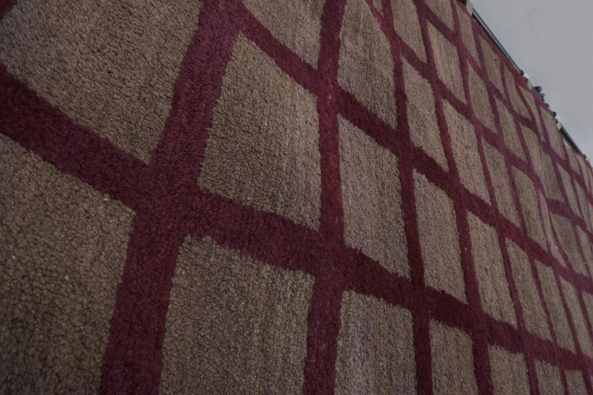 Vintage Turkish handmade rug 113x208 cm