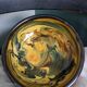 Terracotta bowl with marbled, jasper-like decoration
