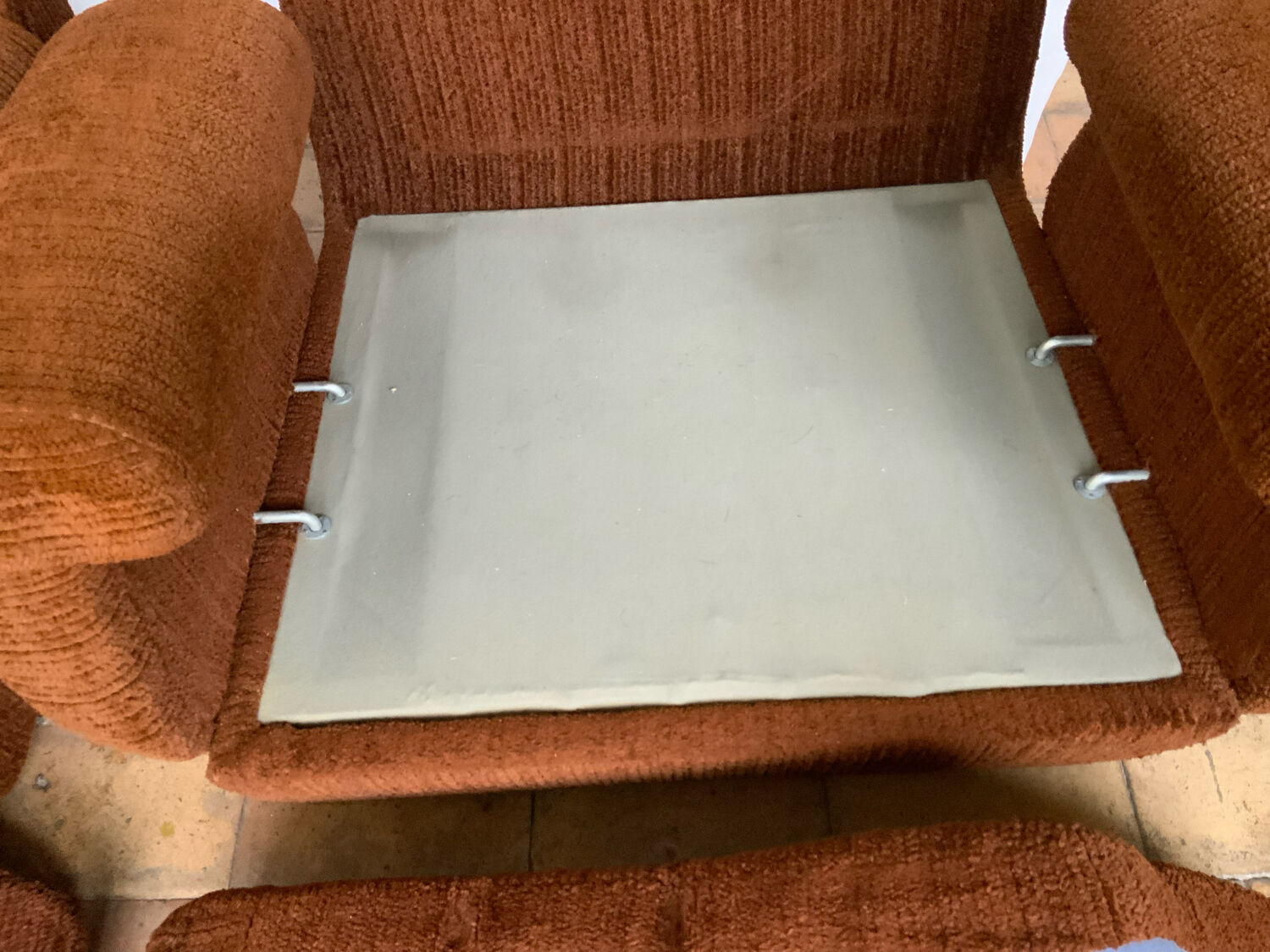 Paire de fauteuils 70s