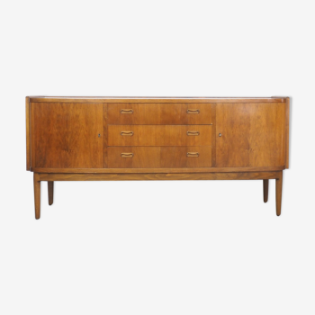 Vintage Danish design sideboard in walnut veneer,1960's