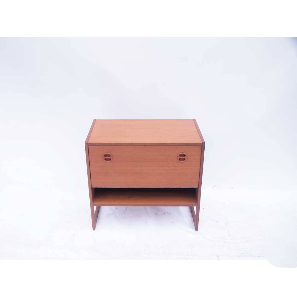 Vintage Swedish Scandinavian vinyl bar furniture