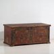 Antique trunk with floral motifs (c.1920)