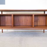 FM60 Executive Desk in Teak by Kai Kristiansen for Feldballes Møbelfabrik, 1960s