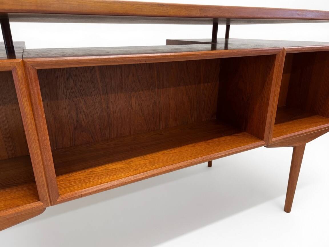 1960s Danish Teak Executive Desk