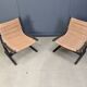 Pair of safari chairs by Casala, 1970s