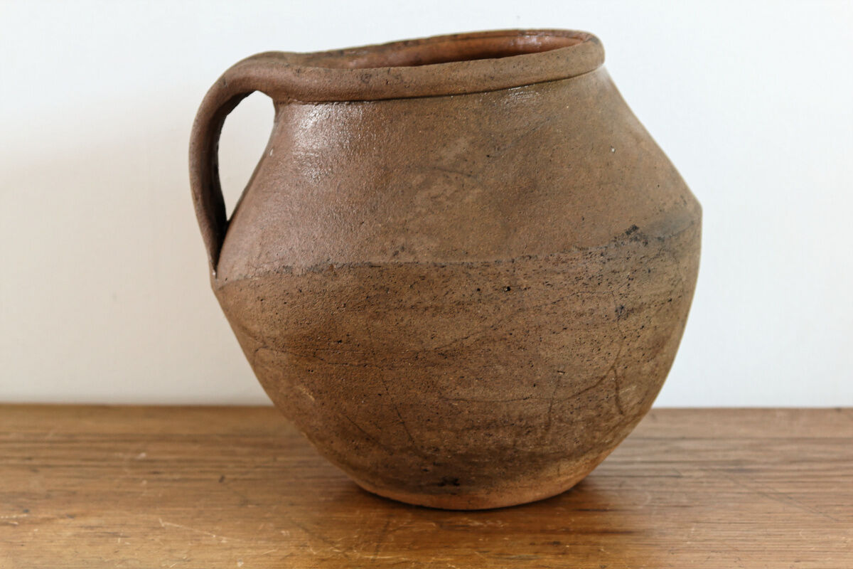 Ancient terracotta jar