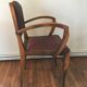 Pair of bridges art deco armchairs