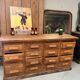 Antique haberdashery cabinet in oak
