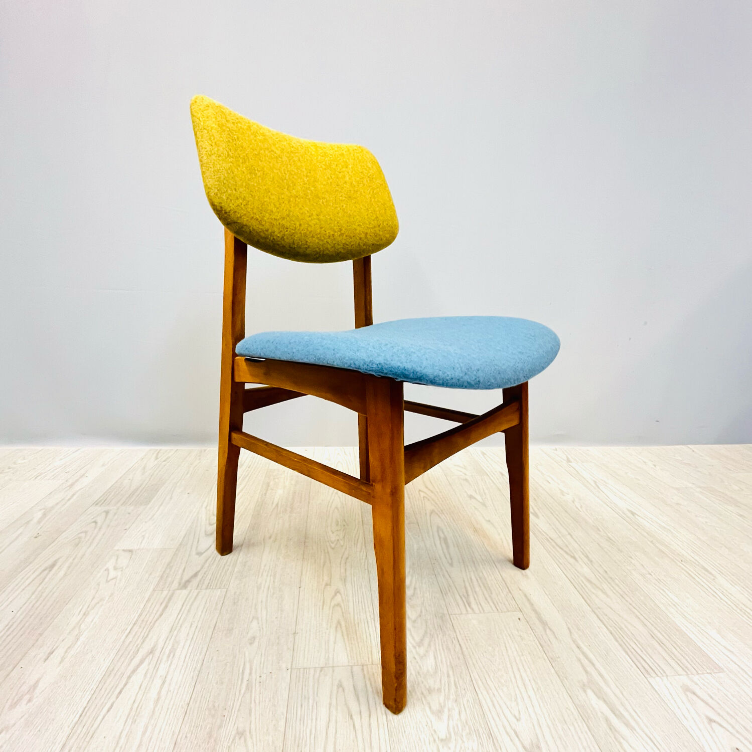 Four middle century chairs