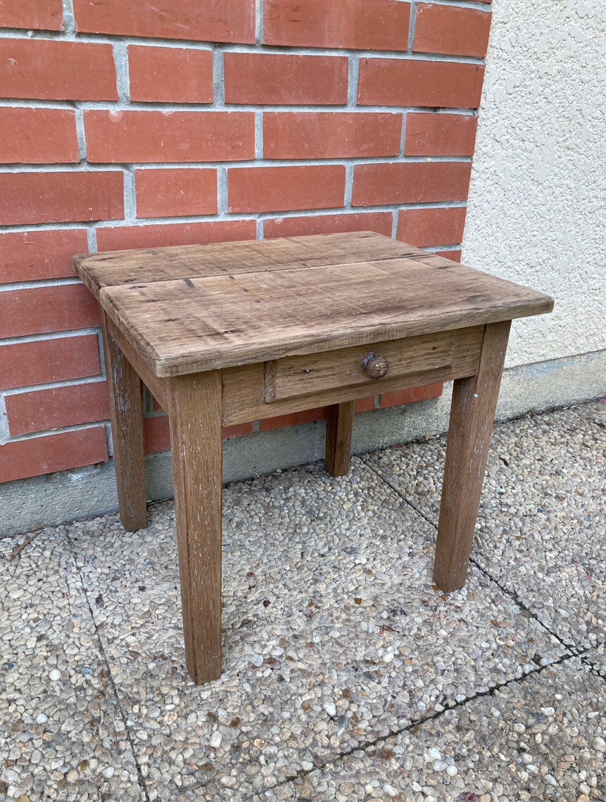 Small vintage farmhouse coffee table
