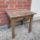 Table basse de ferme vintage