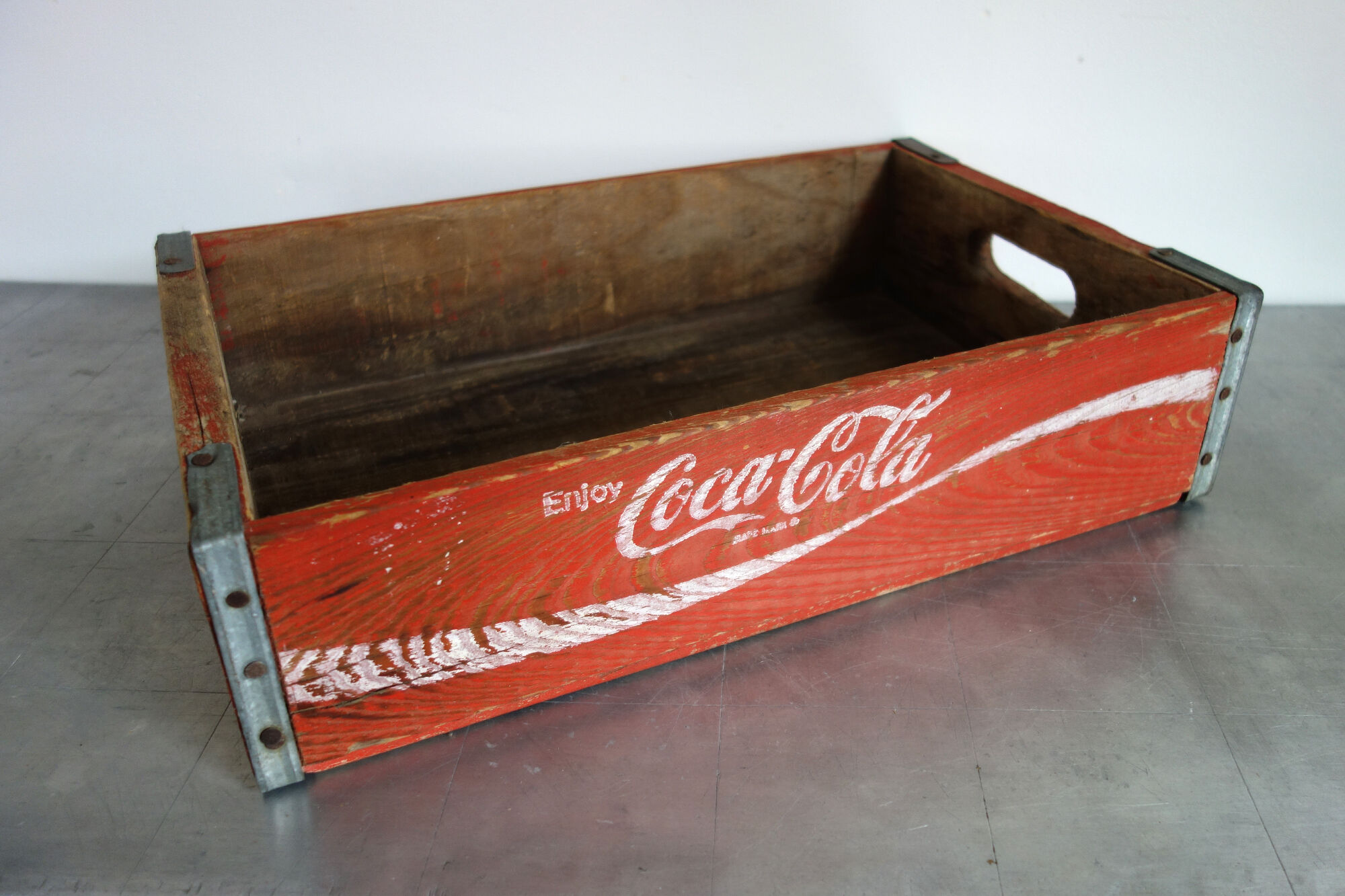 Vintage Coca-Cola wooden case