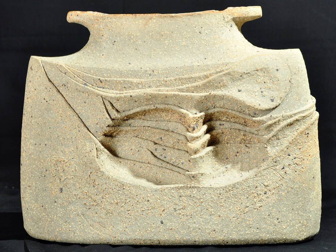 Ceramic sculpture signed Jacques Pouchain circa 1970