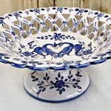 Old openwork fruit bowl Martres Tolosane