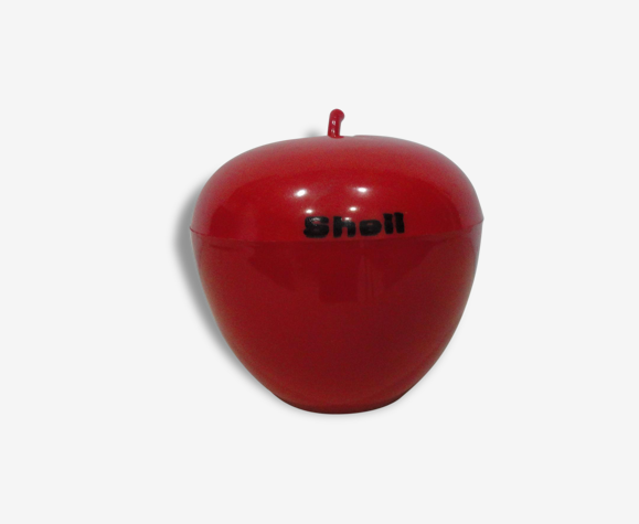 Seau a glace "pomme rouge" vintage 1970; Shell